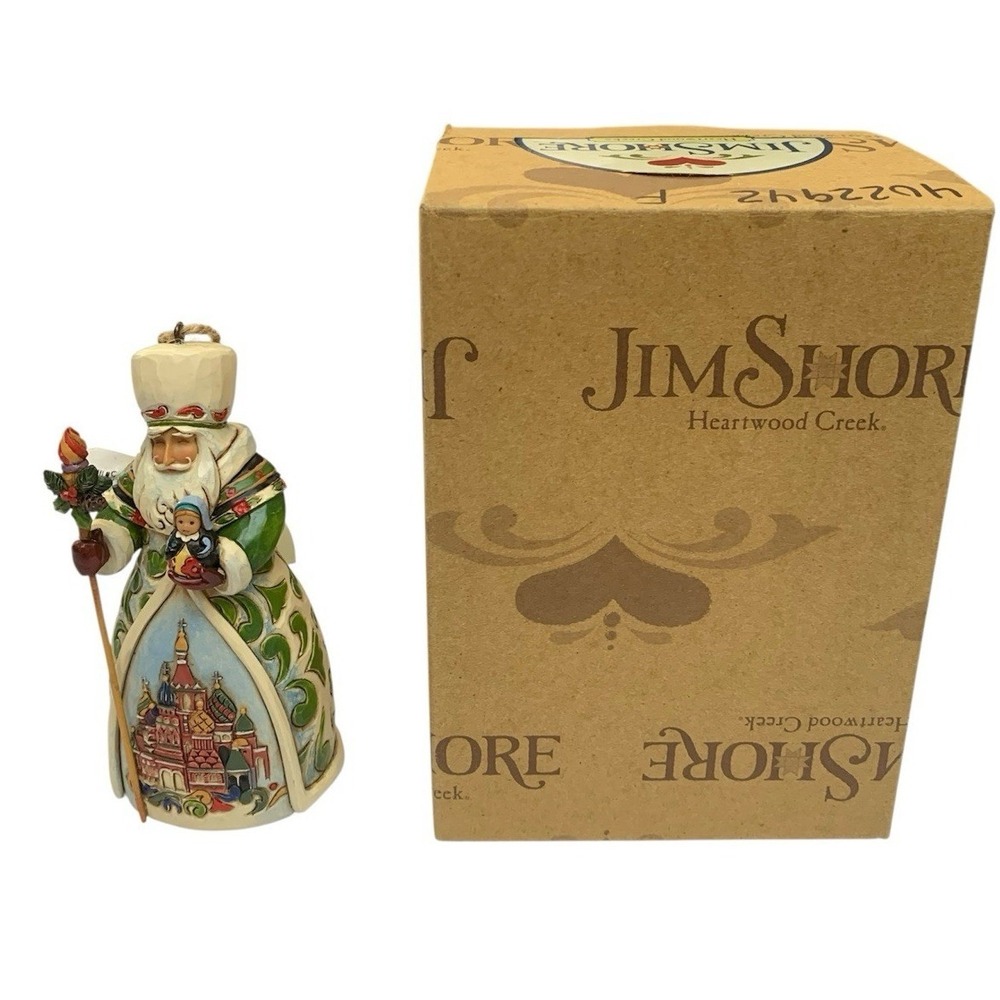 Jim Shore Heartwood Creek 5" Russian Santa "Grandfather Frost"‎ Ornament